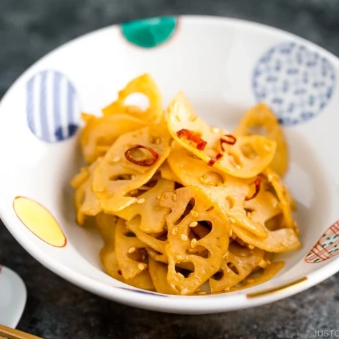 Kinpira Renkon (Lotus Root) Image