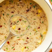 Lighter New England Clam Chowder Recipe Page