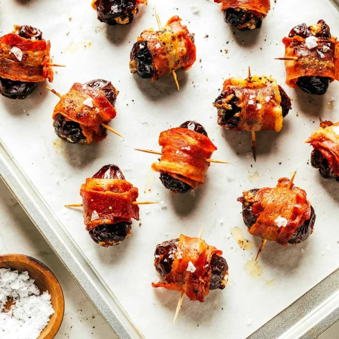 3-Ingredient Bacon Wrapped Dates Image