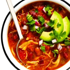 Easy Chicken Chili Recipe Page