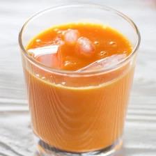 ORANGE + CARROT JUICE WITH GINGER Recipe Page