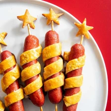 Hot Honey–Mustard Firecracker Hot Dogs Recipe Page