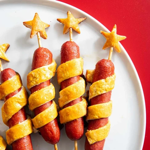 Hot Honey–Mustard Firecracker Hot Dogs Image