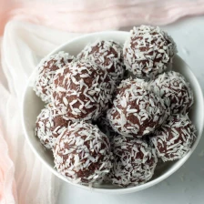 Chocolate Coconut Date Balls Recipe Page