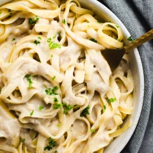 Dairy-Free Garlic Alfredo Sauce Recipe Page