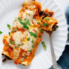 Veggie Black Bean Enchiladas Recipe Page