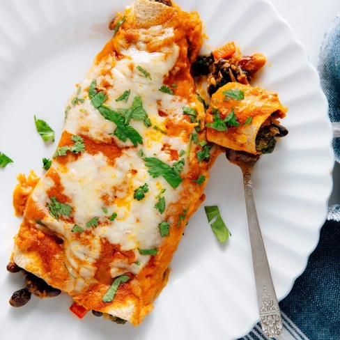 Veggie Black Bean Enchiladas Image