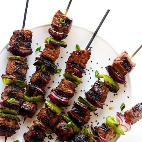 Asian Pepper Steak Kabobs Image