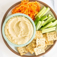 Homemade Hummus (Without Tahini) Recipe Page