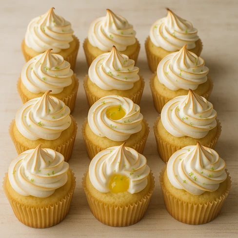 Lemon Pie Cupcakes Image