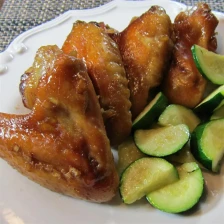 Honey Garlic Chicken Wings Recipe Page