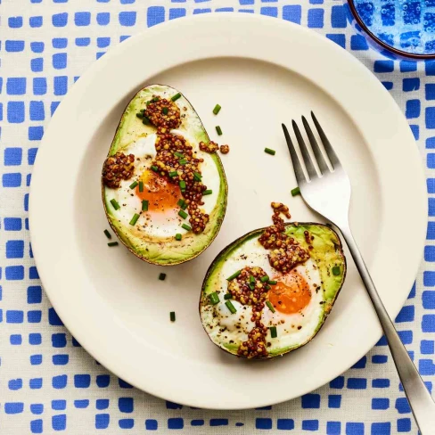 Eggs Baked in Avocado Image