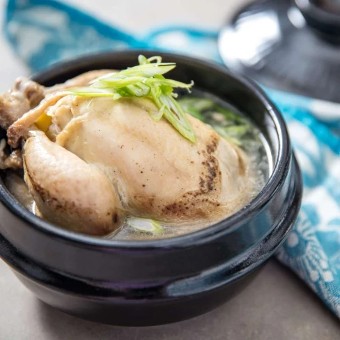 Samgyetang (Korean Rice-Stuffed Chicken Soup) Recipe Image