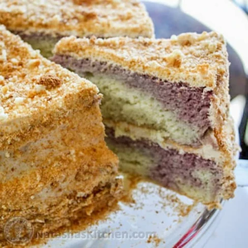 Biskvit; Russian Cake Recipe with Russian Cream Image