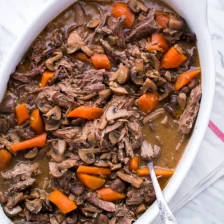 Beef and Mushroom Pot Roast (a Slow Cooker Recipe) Recipe Page