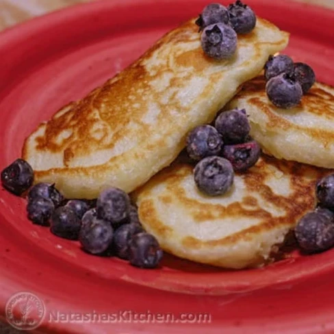 Moms Ukrainian Buttermilk Pancakes (Yeast Pancakes) Image