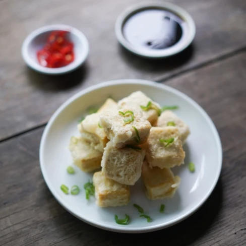 Crispy Fried Tofu Recipe Image