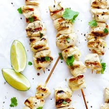 Easy Tequila Lime Chicken Kabobs Recipe Page