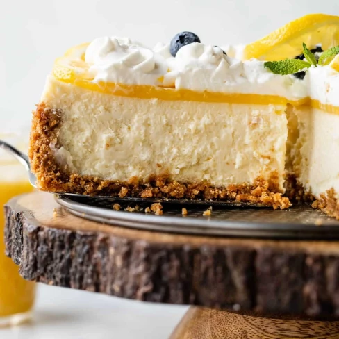 Lemon Cheesecake Recipe Image