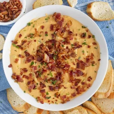 Bacon Cheese Dip Recipe Page