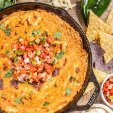 Cheesy Skillet Taco Dip Recipe Page