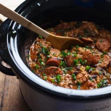 Slow Cooker Creole Chicken and Sausage Recipe Page