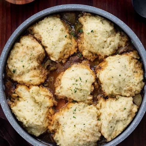 Beef Stew with Dumplings Image