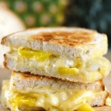 Caramelized Pineapple Grilled Cheese Recipe Page