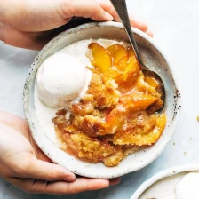 The Best Peach Cobbler Recipe Page