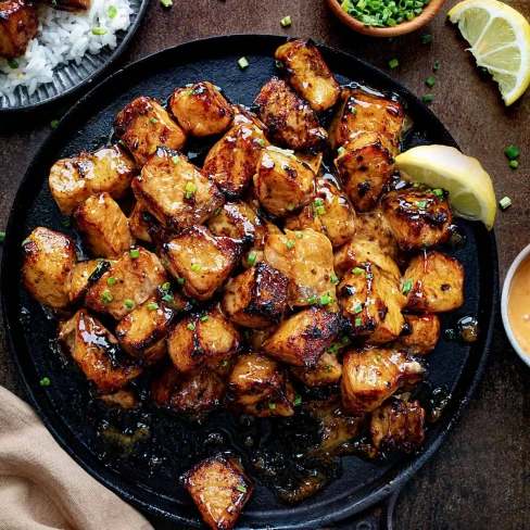 Air Fryer Bang Bang Salmon Bites Image