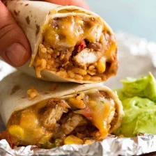 Chicken Burrito Recipe Page