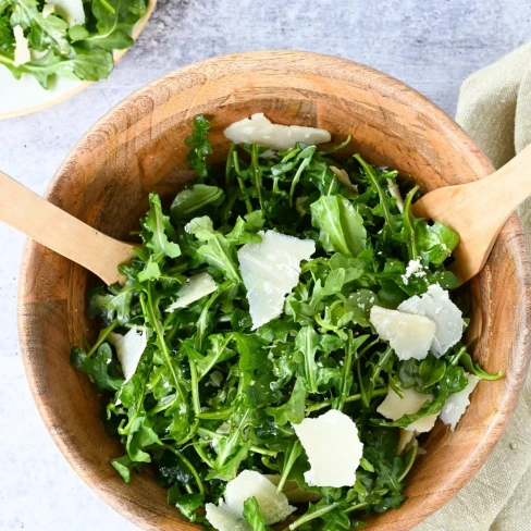 Arugula Salad with Lemon, Olive Oil, and Parmigiano-Reggiano Image