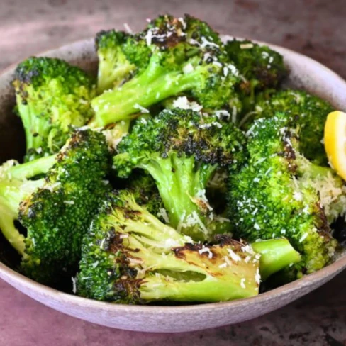 Garlicky Roasted Broccoli Image