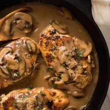 Chicken with Mushroom Gravy Recipe Page