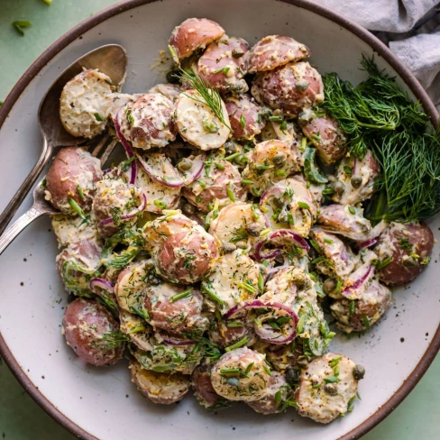 The Best Vegan Potato Salad Image