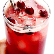 3-Ingredient Cranberry Bourbon Fizz Recipe Page