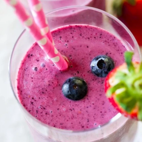 Berry Purple Power Smoothie Image