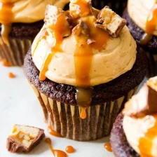 Ultimate Snickers Cupcakes Recipe Page