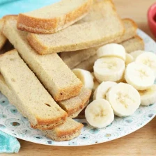 Baked Banana French Toast Sticks Recipe Page