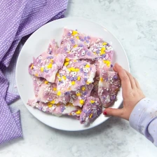 Yogurt Unicorn Bark Recipe Page