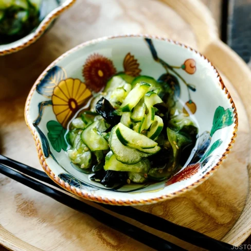 Japanese Cucumber Salad (Sunomono) Image