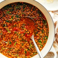 Italian Lentil Soup Recipe Page