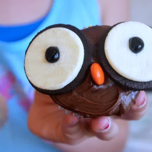 Halloween Owl Cupcakes Image