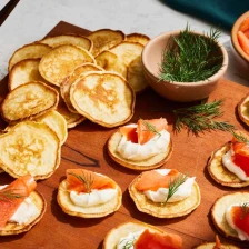 Easy Blini (Russian Pancake) Recipe Page