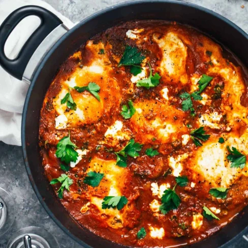 One Pot Spicy Eggs And Potatoes Image