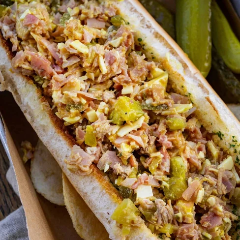 Cuban Chopped Grinder Sandwich Image