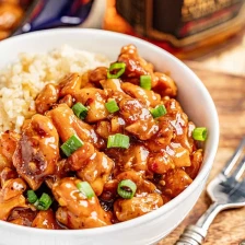 Saucy Bourbon Chicken Recipe Page