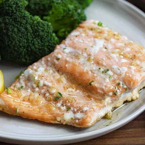 Baked Brown Butter Honey Glazed Salmon Image