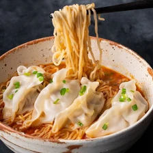 Spicy Peanut Dumpling Noodle Soup | Marion&#039;s Kitchen Recipe Page