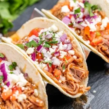 Slow Cooker Pulled Pork Tacos Recipe Page